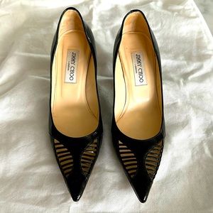 JIMMY CHOO patent Leather heels